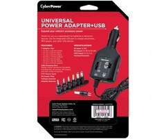 CYBCPUDC1U2000 - CYBERPOWER® 2,000mA Universal DC Power Adapter