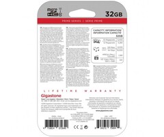 GIGS4IN132GBR - Gigastone GS-4IN1600X32GB-R Prime Series microSD Card 4-in-1 Kit (32GB), Multicolored