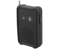 GPXR055B - GPX Portable AM/FM Radio, with Telescopic FM Antenna, Built-in Speaker, Includes stereo earbuds, warranty & user's guide
