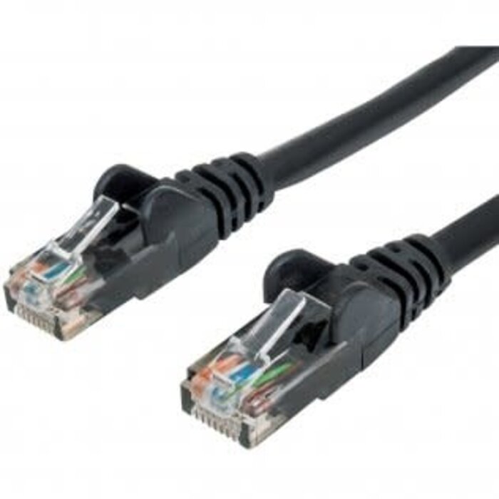 ICI342100 - BLK-Intellinet Network Solutions CAT-6 UTP Patch Cable, 50ft