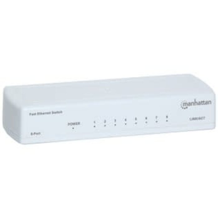 ICI560689 - Manhattan Fast Ethernet Office Switch (8 Port)