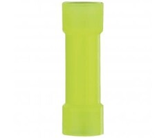MECYNBC - Butt Connectors, 100 pk (Yellow, 12–10 Gauge)