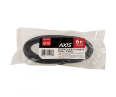 PET10-5220 - RG59 Quick-Connect Video Cable (6ft)