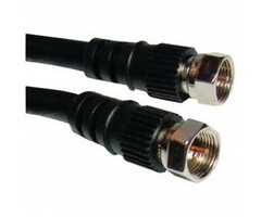 COAX-3FT - Cable Matters - 3ft RG6 Cable CL2 in-Wall Rated (CM) Quad Shielded Coaxial Cable 3 ft, RG6 Coax Cable Cord for TV, Digital Router, Satellite Receiver and More, in Black