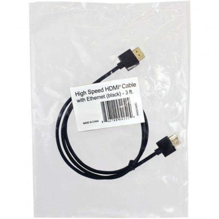 TCTXHD0104252 - Vericom® VU Series 18-Gbps High-Speed HDMI® Cable with Ethernet (3 Ft.; Black)