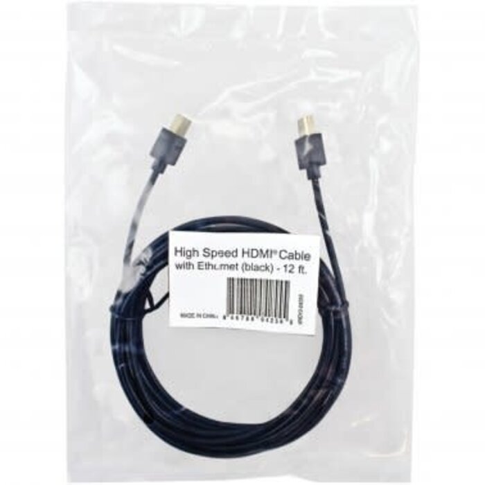 TCTXHD0104255 - Gold-Plated High-Speed HDMI® Cable with Ethernet (12ft)