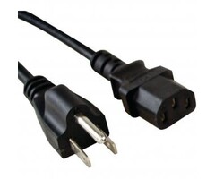 TCTXPS0600534 - Vericom - 3-Prong C13 18/3 gauge Cord (6ft)