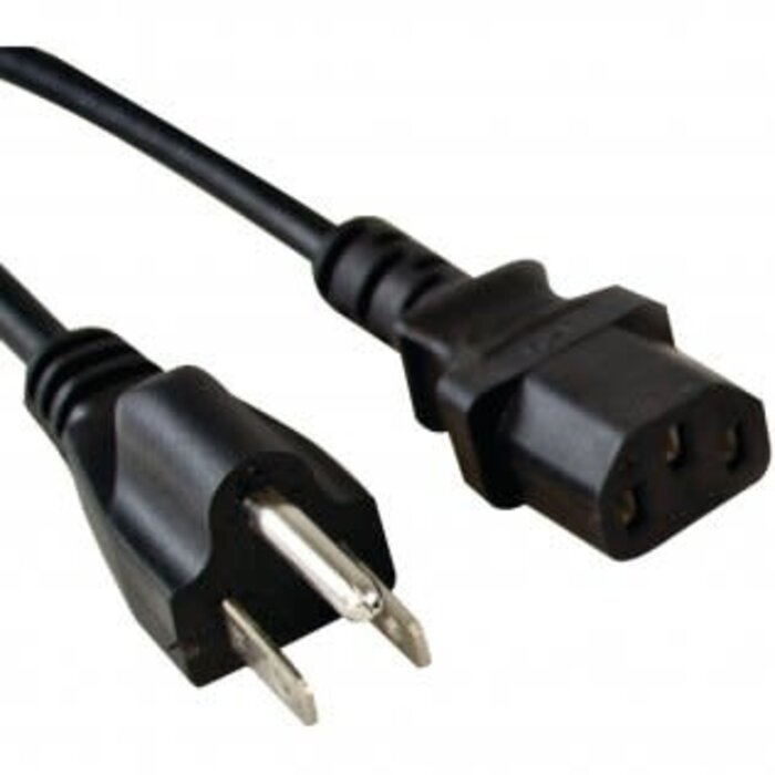 TCTXPS0600534 - Vericom - 3-Prong C13 18/3 gauge Cord (6ft)