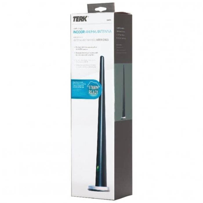 TERTOWER - TERK Omnidirectional AM/FM Amplified Stereo Indoor Antenna