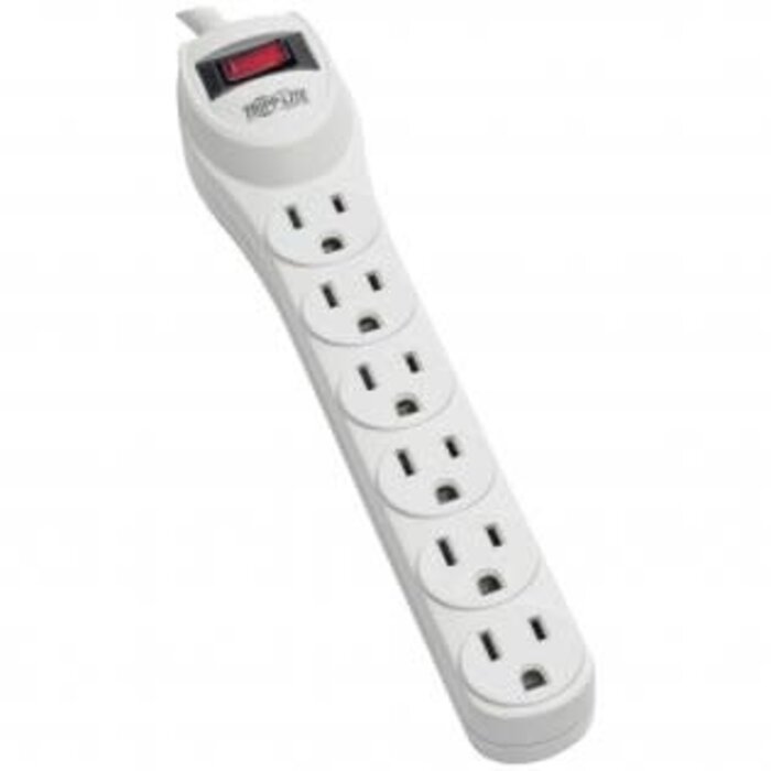 TRPTLP602 - Protect It!® 6-Outlet Surge Protector (180 Joules, 2ft Cord)