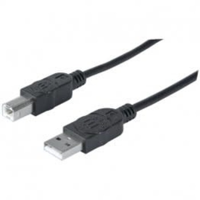 ICI393829 - A-Male to B-Male USB 2.0 Cable (10ft)
