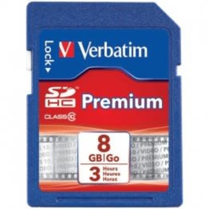 Verbatim VTM96318 - Class 10 Premium SDHC™ Card (8GB)