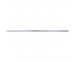 5FT-MAST - NAC Wire and Cables - 5' Ft Galvanized Steel Antenna Mast Pipe Swedged End Length 1.25" OD Heavy Duty Post Pole Digital Signal Mounting Off-Air Steel Support