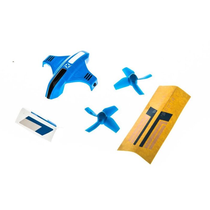 BLADE BLH9809 - CANOPY OPTION SET WITH PROPS, BLUE: INDUCTRIX SWITCH