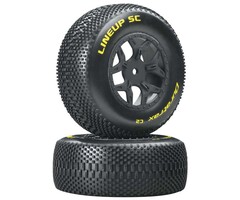 DTXC3683 - 1/10 Lineup SC Tire C2 Mounted SCTE 4x4 (2)
