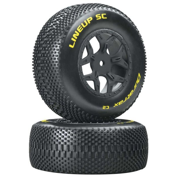 DTXC3683 - 1/10 Lineup SC Tire C2 Mounted SCTE 4x4 (2)