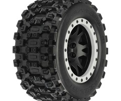 Pro-Line Racing PRO1013113 - Badlands MX43 Pro-Loc Mnt Impulse Blk,Grey(2):XMX