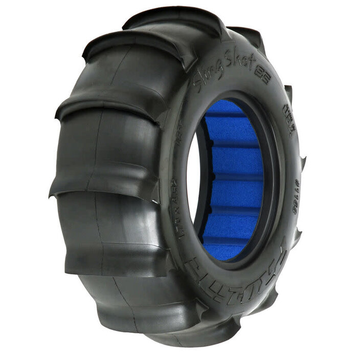 Pro-Line Racing PRO115800 - FR/R SLING SHOT SC 2.2/3.0 TIRES: SLH, SC10 (2)