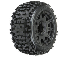 Pro-Line Racing PRO117810 - Badlands 3.8" MTD Raid 8x32 Wheels 17mm MT F/R