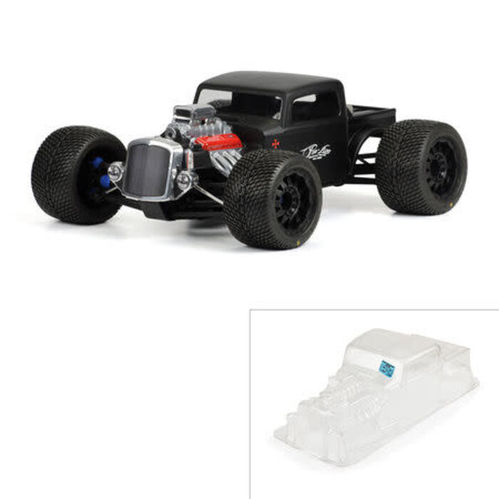 Pro-Line Racing PRO341000 - Rat Rod Clear Body : Revo 3.3, ERevo, Summit