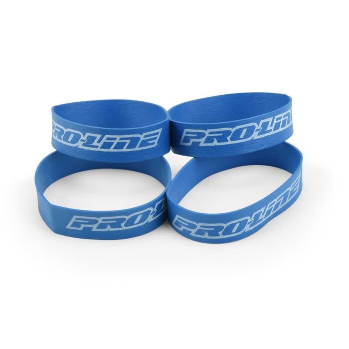 Pro-Line Racing PRO629800 - Pro-Line Tire Rubber Bands, Blue (4)