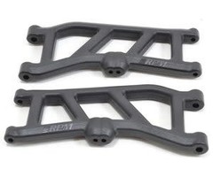 RPM Front A-arms for the Arrma Kraton & Outcast 4s Black