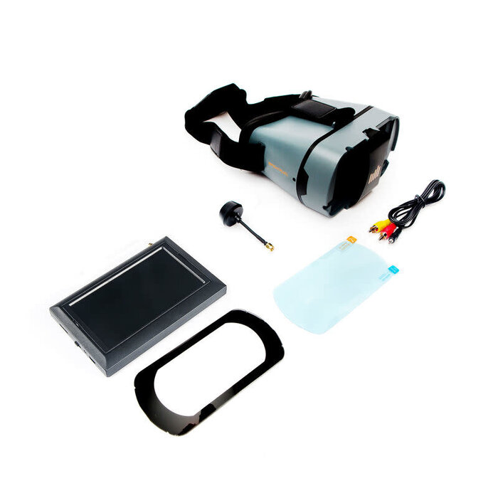 4.3" FPV VIDEO MONITOR WITH DVR AND HEADSET