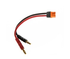 SPEKTRUM SPMXCA315 - Adapter: Female IC3 Battery / 4mm Male Bullets 6" 13AWG
