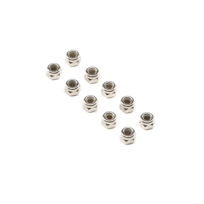 Team Losi Racing TLR256005 - Nylock Nut, M4 (10)