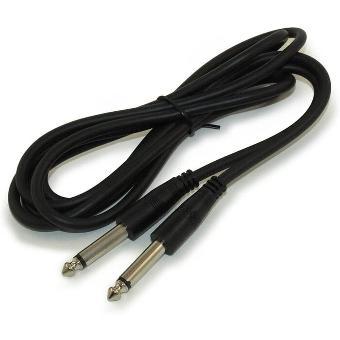 CPP-103 - Hosa - 1/4" TS to 1/4" TS Unbalanced Interconnect Cable, 3 Feet - CPP-103