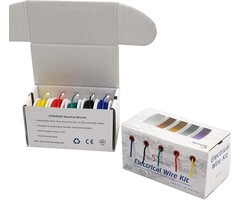 30GAUGEBOX - Striveday - 30 AWG Electric Wire Cable 30gauge Electrical Wires PVC Stranded Hookup Cables kit