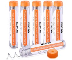 60-40-.6MM - AUSTOR - Solder Wire 60-40 Rosin Core Solder 0.6mm Electrical Soldering Wire, 20g