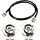 BNC-3FT - Uxcell - 3ft RG58 Coaxial Cable with BNC Male to BNC Male Connectors 50 Ohm 3 Ft