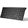 IC-BK10 - iClever - BK10 Bluetooth Keyboard, Universal Wireless Keyboard, Rechargeable Bluetooth 5.1 Multi Device Keyboard with Number Pad Full Size Stable Connection for Windows, iOS, Android