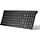 IC-BK10 - iClever Bluetooth Keyboard, Universal Wireless Keyboard, Rechargeable Bluetooth 5.1 Multi Device Keyboard with Number Pad Full Size Stable Connection for Windows, iOS, Android