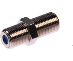 COAX-COUPLER - C.P. Company -  PPC F81 Splice Barrel Connectors CF81GHZM High Frequency 3GHz Belden Female to Female F-Type Coaxial Dual Female Splice Adapter Coupler
