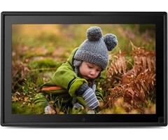 F10W - Neumi - 10-Inch Wide Screen Digital Photo Frame with Motion Sensor, IPS LCD Panel, 16:9 (Black)