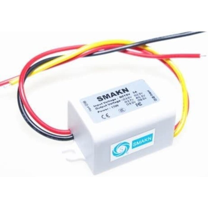 EDP084 - SMAKN - DC/DC Converter 12V 8-23V Step Down to 5V/3A 5V 3A 15W Power Supply Module