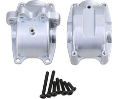 GEARBOX - Mxfans - A580053 Silver Metal Gear Box Mount Replacement for WL Toys A959 A969 A979 k929 RC1:18 Car