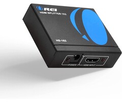 HD-102 - OREI HDMI Splitter 1 in 2 Out 4K - 1x2 HDMI Display Duplicate/Mirror - Powered Splitter Full HD 1080P, 4K @ 30Hz (One Input To Two Outputs) - USB Cable Included - 1 Source to 2 Identical Displays