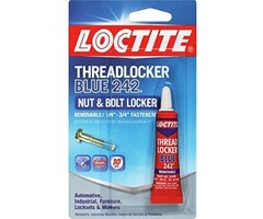 LOCTITE-BLUE - Loctite - Heavy Duty Threadlocker, 0.2 oz, Blue 242