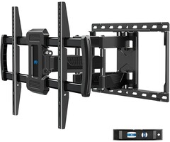 MD2296 - Mounting Dream - TV Wall Mount, UL Listed Full Motion Mount Bracket for 42-84 Inch Flat Screen TVs, Swivel Articulating Dual Arms, Max VESA 600x400mm, 100 LBS Loading, Fits 16 Inches Wood Studs, MD2296