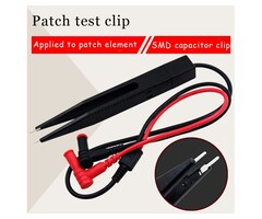 Comidox SMD LCR Chip Test Clip Capacitance Inductor Resistance Test Clip Meter Lead Probe Multimeter Tweezer