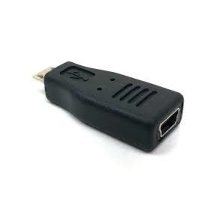 MicroUSBM-MiniBF - StarTech - Micro USB Male to Mini USB Female Adapter