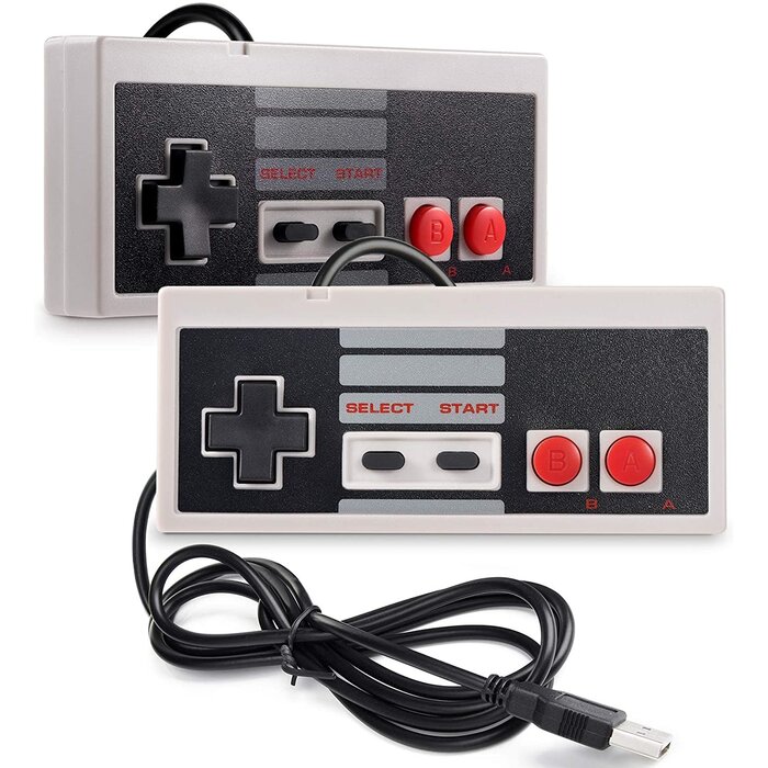 NES - Suily - USB Controller for NES Games, suily PC USB Controller Retro Gamepad Joystick Raspberry Pi Gamepad Controller for Windows PC Mac Linux RetroPie NES Emulators