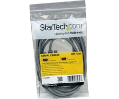 SCNM9FF - StarTech - 10' RS232 Serial Null Modem Cable - Null modem cable - DB-9 (F) to DB-9 (F) - 10 ft (SCNM9FF)