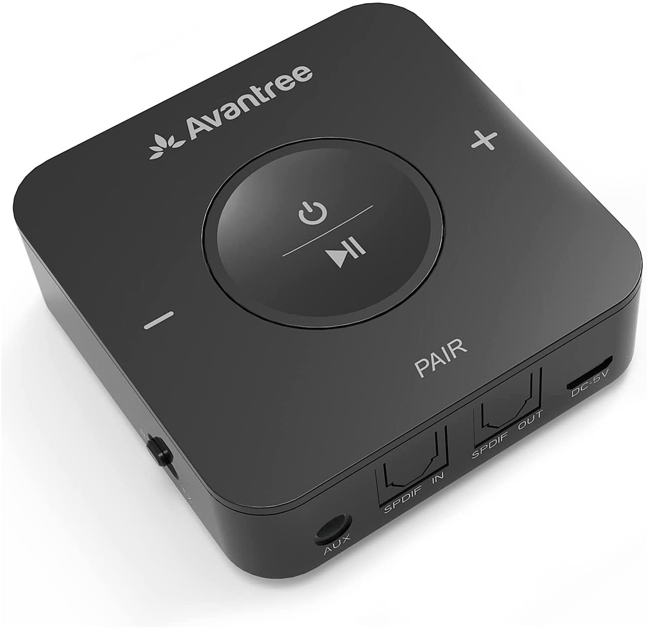 TC417 Avantree TC417 Bluetooth 5.0 Transmitter Receiver for TV Optical Digital Toslink Volume Control for 3.5