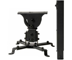 PJ2B - VideoSecu - Flat Vaulted Ceiling Projector Mount LCD DLP Bracket with Adjustable Height Rotating Swivel Arm One Piece PJ2B 1C9