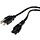 MICKEY-MOUSE-6FT - Cable Matters 6FT Universal Laptop AC Power Cord, 3 Prong Mickey Mous Power Cord 10A 125V IEC320 C5 to NEMA 5-15P Charger Cable Compatible with HP/Dell/Acer/Lenovo/Samsung/Asus Notebook Computers