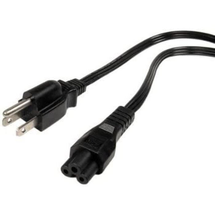MICKEY-MOUSE-6FT - CYD 6FT Universal Laptop AC Power Cord, 3 Prong Mickey Mous Power Cord 10A 125V IEC320 C5 to NEMA 5-15P Charger Cable Compatible with HP/Dell/Acer/Lenovo/Samsung/Asus Notebook Computers